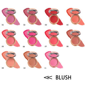 Nuevo Rubor en Polvo de Maquillaje de Marca Privada Personalizado al por Mayor, Rubor Facial de un Solo Color, Paleta de Polvos Veganos, Rubores de Color Nude para Mejillas - Product Image 4