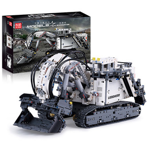 Khuôn Mẫu Vua 13130S loạt kỹ thuật rh400 máy xúc khối xây dựng đồ chơi moc lắp ráp hạt nhỏ khối xây dựng bộ - Product Image 6