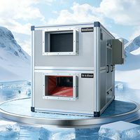 Sistema de Unidad de Tratamiento de Aire Modular (UTA) con Marco de Perfil de Aluminio y Serpentín de Refrigeración DX para un Diseño de Proyecto Flexible