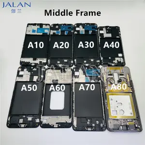 5 adet orta çerçeve Samsung A11 A21 A31 A41 A51 A71 A10 A20 A30 A40 A50 A60 A70 A80 LCD ekran orta çerçeve onarım değiştirin