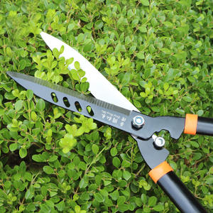 <b>Garden</b> Shears Manganese Steel Chrome Plated Hedge Trimmer For Shrubs Twigs Weeds <b>Butterfly</b> Design Black Handle - Product Image 1