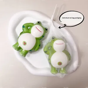 Estatuilla de plástico de rana mágica para aliviar el estrés, muñeca bonita, juguete para apretar para niños de 5 a 7 años, sensación de Internet - Product Image 4