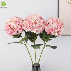 Artificial Hydrangea <b>Flowers</b> 93cm Long High Simulation Silk <b>Flower</b> For Wedding Home Decor Outdoor Props - Product Image 4