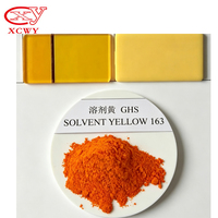 C.I. 58840 Jaune Solvant 163 en poudre, colorant à bonne résistance à la lumière pour masterbatch plastique