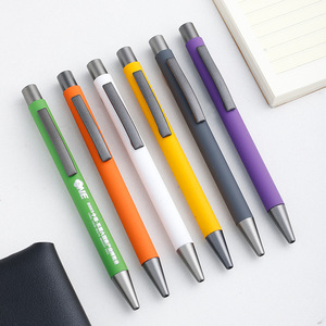 Stylos à bille professionnels en métal, portables, pour activités promotionnelles, gravure de logo personnalisable, vente en gros - Product Image 1