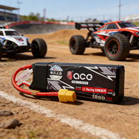 Batterie LiPo rechargeable Tattu 7.4V 2S 1800mAh-7200mAh 50C 70C Hardcase pour voitures et camions RC Traxxas Arrma Axial – Vente en gros