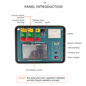 KDBR-N User-Friendly Distribuição <span class=keywords><strong>Power</strong></span> <span class=keywords><strong>Transformer</strong></span> Capacidade Analyzer <span class=keywords><strong>Load</strong></span> <span class=keywords><strong>Loss</strong></span> Sem Carga Perdas <span class=keywords><strong>Tester</strong></span> para Redes de Transmissão - Product Image 2