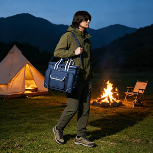 Nevera Portátil Aislada con Set de <span class=keywords><strong>Picnic</strong></span> para <span class=keywords><strong>4</strong></span> Personas - Product Image 4