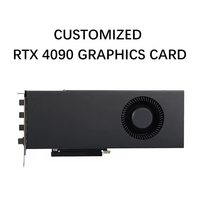 New Professional RTX 4090 24G GDDR6X Desktop Graphics Card with Fan Cooling for Accelerated Deep Learning & AI Model Rendering