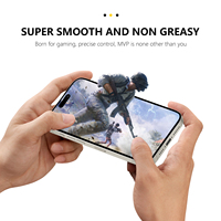 Aurey HD 9H 2.5D Verre trempé anti-explosion anti-poussière Protection d'écran de téléphone pour iPhone 16 15 14 13 12 11 Pro Max