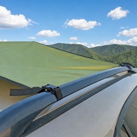 Auvent de voiture portable camouflage anti-UV 3 tailles avec mât en fer, tente de protection solaire, voile d'ombrage, abri de pluie pour SUV, trois saisons