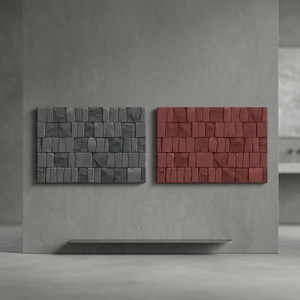Vistaar Marque de luxe Meilleure qualité Design extérieur 3D Élévation 30x45cm Céramique numérique 300x450mm Carreaux muraux composés brillants - Product Image 3