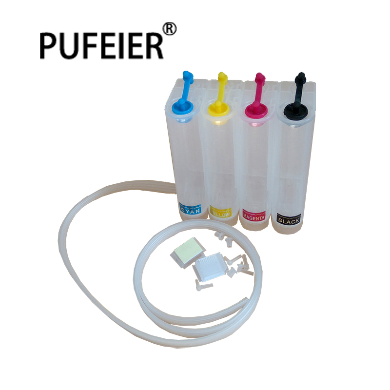 Sistema de suministro de tinta continua vacío 4color Kit Universal de la  CISS con accesorios el depósito de tinta para impresoras de bombeo de  perforación de la carpeta de tinta - China