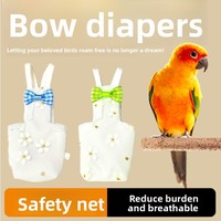Couches pour oiseaux, bavoirs anti-crottes pour perroquets, vêtements pour calops et conures, pantalons anti-urine jetables pour adultes, livraison directe disponible