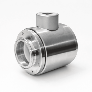เครื่องวัดอัตราการไหลแบบคอมแพคชนิดหน้าแปลน PTFE สำหรับกรดและด่าง - Product Image 5