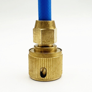 Raccord rapide en laiton 16 mm pour tuyau d'arrosage, idéal pour l'irrigation - Product Image 1