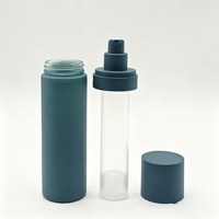 Botol Serum Perawatan Kulit Airless 15ml 30ml 50ml Botol Pompa Airless Kaca Dinding Ganda PP Inner untuk Lotion