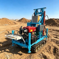 Foreuse compacte pour puits d'eau, petite, à commande directe, avec fonctionnement efficace et résultats fiables pour les puits d'eau agricoles