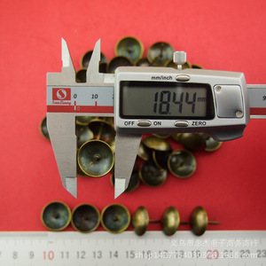 <b>Antique</b> Style Brass Rivets 23*19mm Decorative Push Rivets For Wooden Door <b>Sofa</b> Furniture - Product Image 2