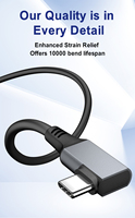 Kabel VR ULT-unite 7m Aluminium Alloy USB3.0 Tipe-C Pengisian Cepat 3A Transfer Data 5 Gbps Garansi 12 Bulan untuk Penggunaan Kamera VR