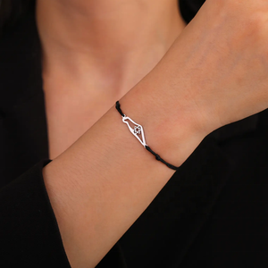 All'ingrosso braccialetto di fascino stella David gioiello placcato rodiato Unisex in acciaio inossidabile regolabile esagramma stella israele <span class=keywords><strong>mappa</strong></span> - Product Image 4