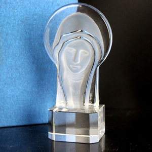 Estatua <span class=keywords><strong>de</strong></span> <span class=keywords><strong>cristal</strong></span> 3D <span class=keywords><strong>de</strong></span> la Virgen María, la <span class=keywords><strong>iglesia</strong></span> más Popular y los regalos religiosos - Product Image 3