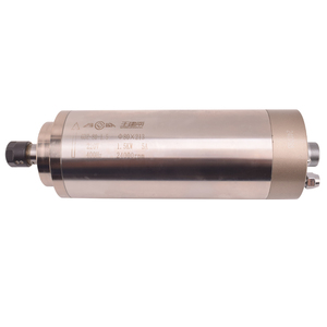 มอเตอร์แกนหมุน1.5kW 220V ระบายความร้อนด้วยน้ำ ER16 GDZ80-1.5 24000รอบต่อนาทีเครื่องสำหรับเราเตอร์1325 GDZ80-1.5เพียงแค่บอกเราว่าคุณต้องการอะไร - Product Image 1