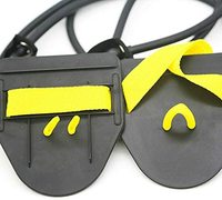 Meilleures ventes : Ensemble d'élastiques de résistance Libenli pour la natation sur terre, avec logo personnalisé, palmes de natation, corde en caoutchouc, combo 2/3/4