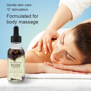 Meilleure huile de massage pour les soins de la peau de marque privée Pétale de rose biologique 100% pur naturel Oli essentiel pour le visage, le corps et les cheveux - Product Image 3