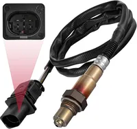 Sensor de Oxígeno Lambda de Banda Ancha LSU 4.9 0258017025 para PLX UEGO AEM X-Series 30-0300 AFR en Línea, Reemplazo Directo para Mitsubishi