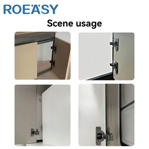 ROEASY Charnières d'armoire <span class=keywords><strong>à</strong></span> bordures étroites pour boîtes de compteurs peu profondes et <span class=keywords><strong>machine</strong></span> <span class=keywords><strong>à</strong></span> <span class=keywords><strong>laver</strong></span> - Product Image 5