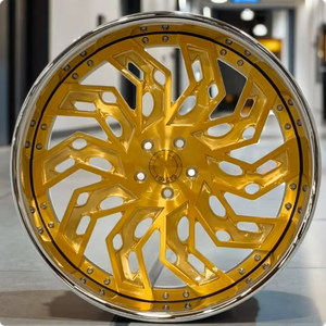 Jantes en alliage forgées JUWA 2/3 pièces 15x7J <span class=keywords><strong>4x100</strong></span> 5x114.3 pour Nissan Silvia JDM 16 17 pouces 8J 9J 10J Argent Or Noir - Product Image 1