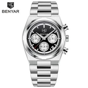 Reloj de Cuarzo Multifuncional de Negocios para Hombre, Nuevo Diseño de Moda con Pantalla Luminosa, Diseño de Seis Agujas, Logotipo Personalizable - Product Image 6