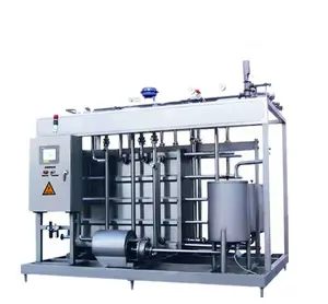 UHT Plate Sterilization Machine Milk Pasteurization Machine Ultra High Temperature Beverage Sterilization Equipment
