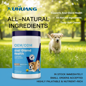 Golosinas Masticables Suaves para Glándulas Anales de Perro, Probióticos Naturales, Fibra de Calabaza, Alivian el Desplazamiento, Mejoran la Digestión, Suplementos para Mascotas - Product Image 2
