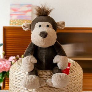 Jungle Animal Plush Toys: Forest Lion, Tiger, Elephant, Giraffe <b>Dolls</b> for <b>Play</b>, 25cm-50cm - Product Image 3