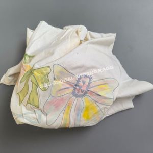 Paños de Limpieza Industriales de Algodón Blanco Estampado, Resistentes y de Bajo Contenido de Pelusa, Reutilizables para Talleres - Product Image 1