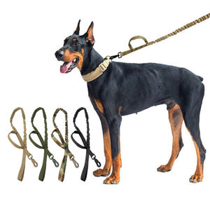 Laisse de chien tactique rétractable en nylon avec élastique pour l'entraînement en extérieur, motif imprimé, personnalisable – Offre Spéciale - Product Image 3