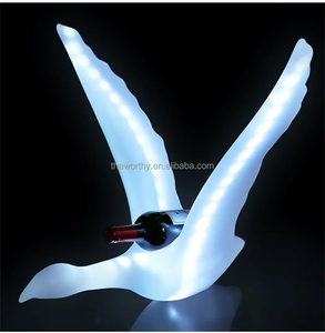 Presentador de botellas LED T-Worthy para clubes nocturnos Swan <span class=keywords><strong>Vodka</strong></span> Champagne <span class=keywords><strong>Rainbow</strong></span> Light Display Rack - Product Image 5