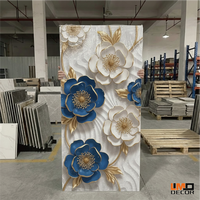 Revêtement mural en PVC brillant 3D résistant aux UV et au feu, épaisseur 2 mm/3 mm, panneau décoratif à jointure sans soudure