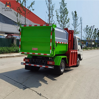 Camion benne à ordures diesel HEAVSTY neuf à chargement automatique, 115 CV, boîte de vitesses 5 rapports, 6 mètres cubes, pour CLD5040ZZZBJ6