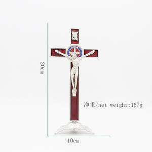 Oferta Especial: Adornos Religiosos de Metal para Escritorio, Artesanía Cristiana Católica de Jesús, Venta al por Mayor - Product Image 2