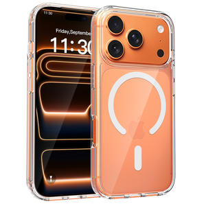 Funda para Teléfono <span class=keywords><strong>iPhone</strong></span> 17/16/15/14 Pro Max Plus, Diseño de Diamantes, Protección 360°, Antihuellas, con Cojín de Aire - Product Image 6