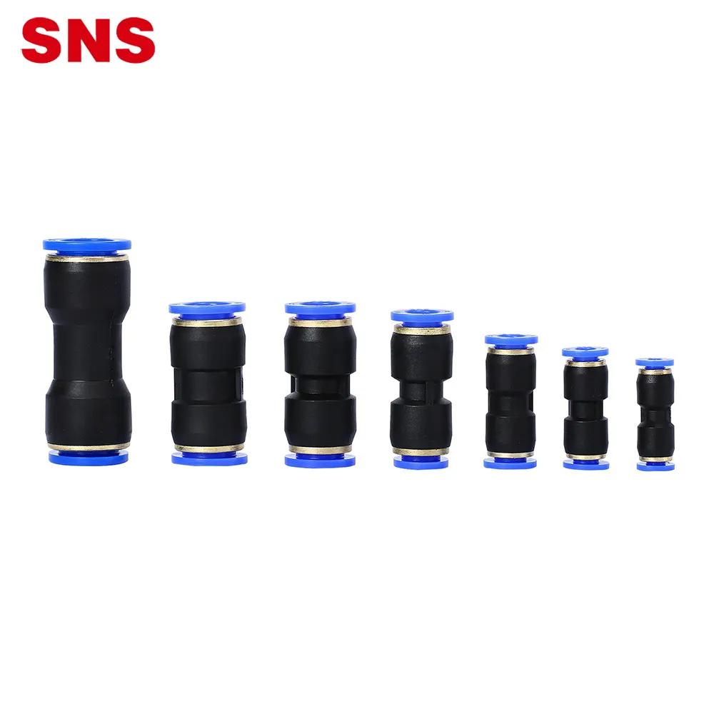 SNS SPU Serie push-to-connect rapido di plastica raccordo unione etero pneumatic air tubo di raccordo del tubo