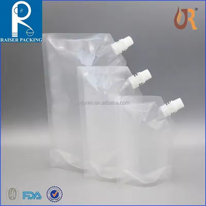 शराब प्लास्टिक भंडारण बैग/शराब की थैली/रम धावक वाइन फ्लास्क - Product Image 2