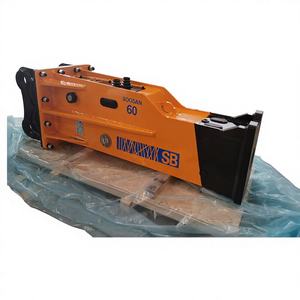 Martillo Hidráulico SOOSAN SB60 Tipo Caja Silencioso con Cinceles de 125 mm para Excavadoras o Retroexcavadoras de 15-18 Toneladas - Product Image 1
