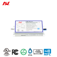 Controlador LED Programable y Regulable PWM Antron Taiwan de 50W con 5 Años de Garantía, Salida Única, Impermeable, Clase P, para Iluminación LED