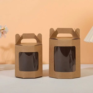 Caja de Papel Transparente Personalizada con Ventana para Exhibición de Productos, Empaque de Regalos y Uso Minorista - Product Image 2