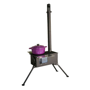 Apg — poêle Portable à bois pour camping, poêle à bois de chauffage, mini réchaud à tente pliable, foyer d'extérieur - Product Image 3