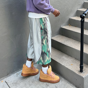 Produttore di Abbigliamento, Pantaloncini Estivi Personalizzati Mimetici a Gamba Larga, <span class=keywords><strong>Bermuda</strong></span> Retrò Camouflage Streetwear per Uomo - Product Image 1